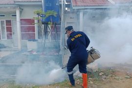 Polda Sultra fogging 156 rumah warga cegah DBD di Kendari