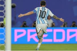 Messi ukir rekor-rekor Piala Dunia usai hattrick lawan Aljazair