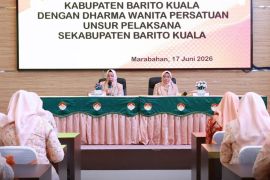 Hj Noor Hayati Bahrul Ilmi berharap pertemuan rutin DWP se-Batola tak sekadar agenda seremonial