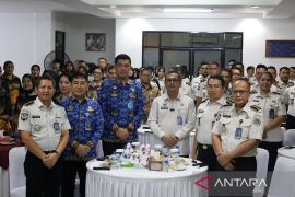 Perkuat sinergi antar-instansi, Kemenkum Riau hadiri acara Kenal Sambut Kakanwil Ditjen PAS Riau