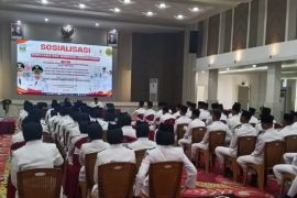 Kesbangpol Dharmasraya bentuk garda pancasila perkuat karakter generasi bangsa