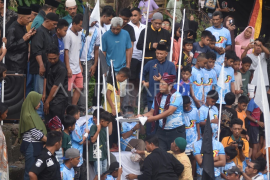 Prosesi pertama Pesona Hoyak Tabuik Pariaman