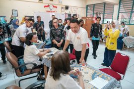 KSP tinjau CKG pelajar di Penjaringan Jakarta Utara