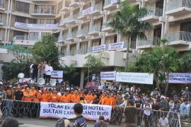 Polisi amankan 119 orang dalam kericuhan eksekusi eks Hotel Sultan