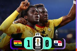 Gol dari Yirenkyi pada menit akhir amankan tiga poin perdana Ghana