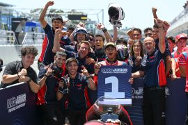 Pebalap binaan AHM Ramadhipa raih kemenangan perdana di Moto3 Junior Estoril
