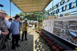 Gibran inspects 95 percent complete Bulango Ulu Dam in Gorontalo