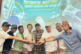 Bupati Bogor Cup satukan jurnalis lintas organisasi lewat mini soccer