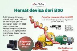 Hemat devisa dari B50