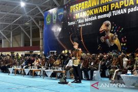 Gibran tekankan pentingnya perdamaian saat buka Pesparawi XIV