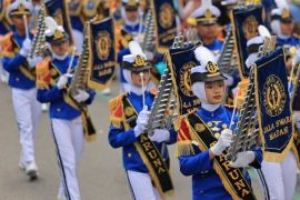 Sembilan sekolah tingkat SMA Jatim ikuti Military Drumband di Madiun