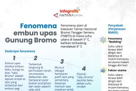 Fenomena embun upas Gunung Bromo