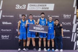 Antwerp juara FIBA 3x3 Lion City Challenger 2026