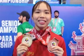 Mahasiswi USU juara karate Asia, Rektor USU : menjadi Inspirasi bagi mahasiswa lainnya
