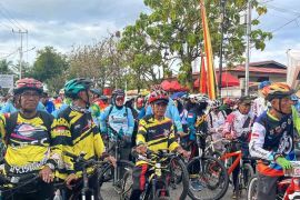 Komunitas sepeda di Sumatra ikuti GAFA di Pariaman