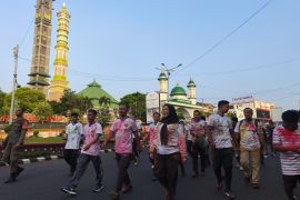 Pemkot Bandarlampung meriahkan HUT dengan color run