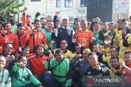 Kapolda Babel ajak ojol perkuat kemitraan jaga kamtibmas