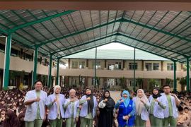 Mahasiswa profesi dokter UNG berikan edukasi mitigasi gempa dan pertolongan pertama