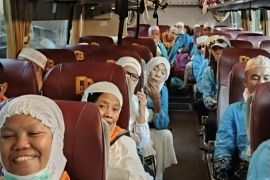 PPIH lepas kloter terakhir jamaah haji gelombang kedua ke Madinah