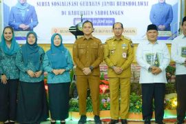 Apresiasi gerakan Jambi bersholawat, Wabup Sarolangun: Upaya perkuat nilai keagamaan di masyarakat