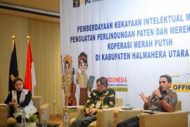 Ekonomi dan daya saing daerah bisa tumbuh melalui pelindungan paten dan merek kolektif