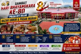 Polda NTT gelar bazar UMKM dan pasar murah sambut HUT Polri