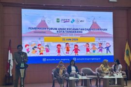 Pemkot Tangerang perkuat peran Forum Anak jadi pelopor dan pelapor