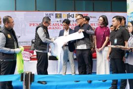 DJKI musnahkan 567 barang bukti pelanggaran merek lacoste senilai Rp1 miliar