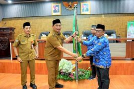 Shalahuddin lepas kafilah MTQ VIII Korpri Barut ke Puruk Cahu