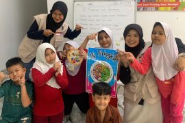 Isi Piringku jadi media edukasi gizi, mahasiswa UMS ajari anak perantauan di Malaysia