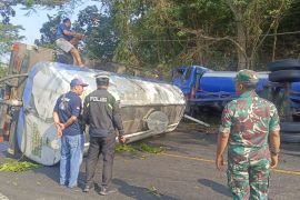 Polisi tangani kecelakaan truk di Malang akibatkan satu korban tewas