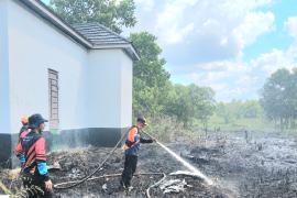 BPBD Kotim imbau masyarakat tingkatkan kewaspadaan kebakaran lahan di permukiman