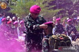 Korps Marinir TNI AL menerima 947 prajurit baru