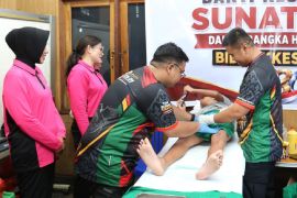 Dokkes Polda Papua gelar pemeriksaan kesehatan gratis di Jayapura