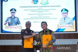 BPN dan Kejati Sumut jalin kerja sama perkuat koordinasi penanganan hukum di bidang Datun