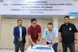 PLN Binjai pasok daya 13,63 MVA untuk dorong pertumbuhan ekonomi