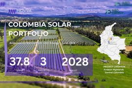 NOVVA Group acquires Colombian solar portfolio from ABO Energy, strengthening Latin American platform