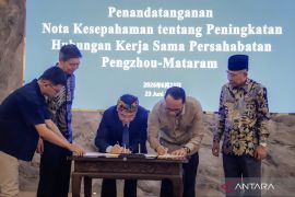 Penandatanganan MoU Pengzhou dan Mataram
