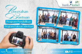 UPZ Bank Kalsel salurkan bantuan ke sejumlah lembaga di Kalsel