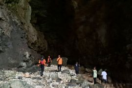 Tim SAR gabungan mencari lansia hilang di Hutan Selorejo Gunungkidul