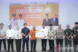 Bupati Kuansing apresiasi kinerja 339 petugas sensus ekonomi