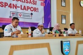 Pemkab Banjar perkuat pengelolaan pengaduan publik melalui sosialisasi SP4N-LAPOR!