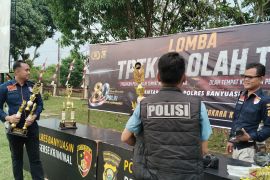 Polres Banyuasin gelar pelatihan olah TKP bagi personel, tingkatkan kemampuna teknis