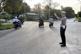 Ditlantas Polda Kalimantan Tengah tindak 2.321 pelanggaran lalu lintas