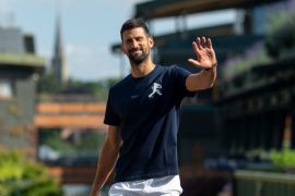 Sinner dan Djokovic berlatih di Wimbledon