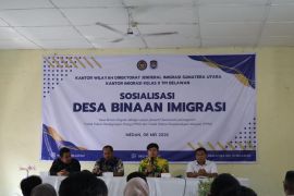 Imigrasi Sumut perluas desa binaan tingkatkan pemahaman keimigrasian