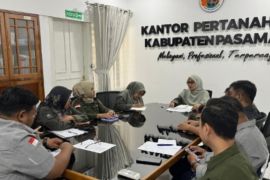 Kantor Pertanahan Pasaman gelar rapat internal tata usaha tingkatkan efektivitas pelayanan