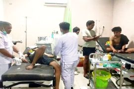 Polisi amankan terduga pelaku penganiayaan dengan anak panah di Dompu