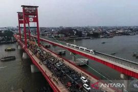 HUT Ke-1.343 Palembang: KAI hadirkan tarif promo LRT Sumsel Rp43 melalui QRIS