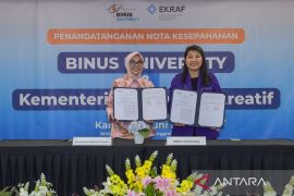 Kemenekraf gandeng BINUS perkuat ekosistem ekonomi kreatif nasional